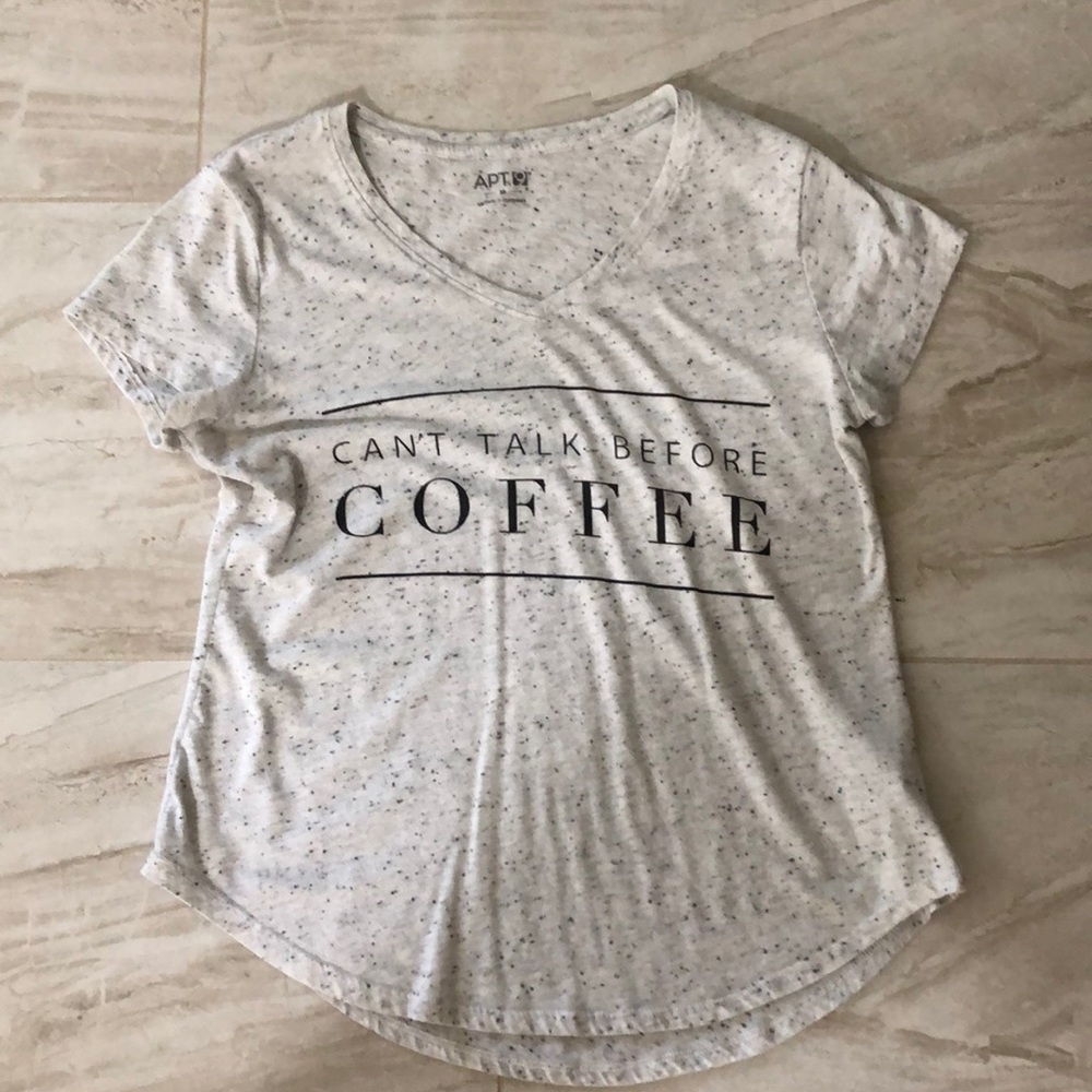 ‘Can’t Talk Before Coffee’ shit